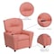 Flash Furniture Kids Recliner, 25" to 39" x 28", Upholstery Color: Pink, Weight Capacity: 90 lb. BT-7950-KID-PINK-GG - alternate 4